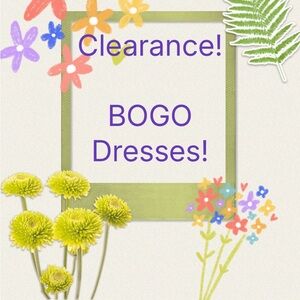 Buy one get one free Dresses!